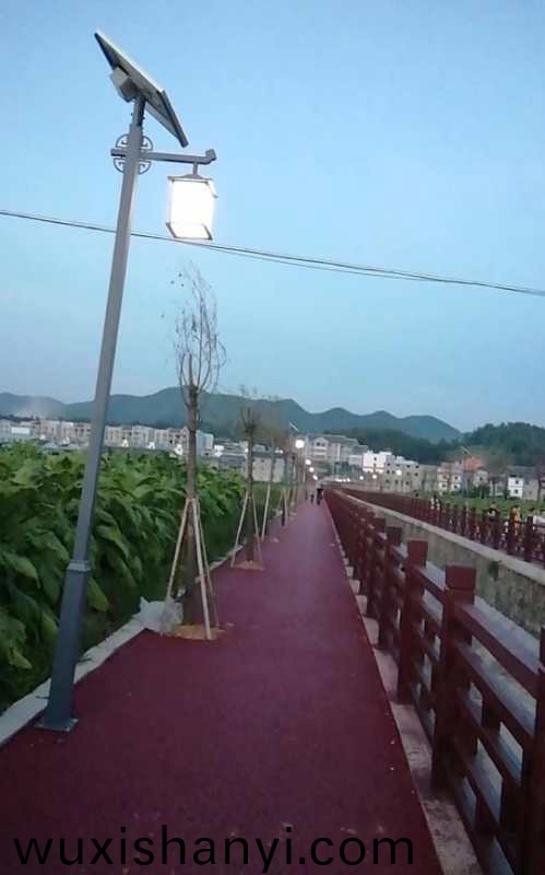 小區太(tai)陽(yang)能(neng)led庭院(yuan)燈